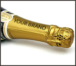 Top of Champagne Bottle 